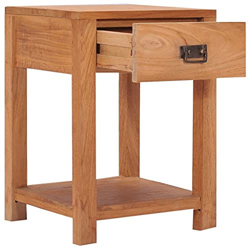 Nachttisch 35x35x50 cm Massivholz Teak,287231